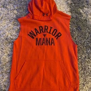 Sleeveless shirt. Under Armour warrior mana